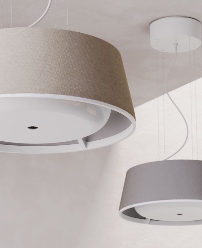 Schönes Design der Deckenlampe © Nobi Smart Lights